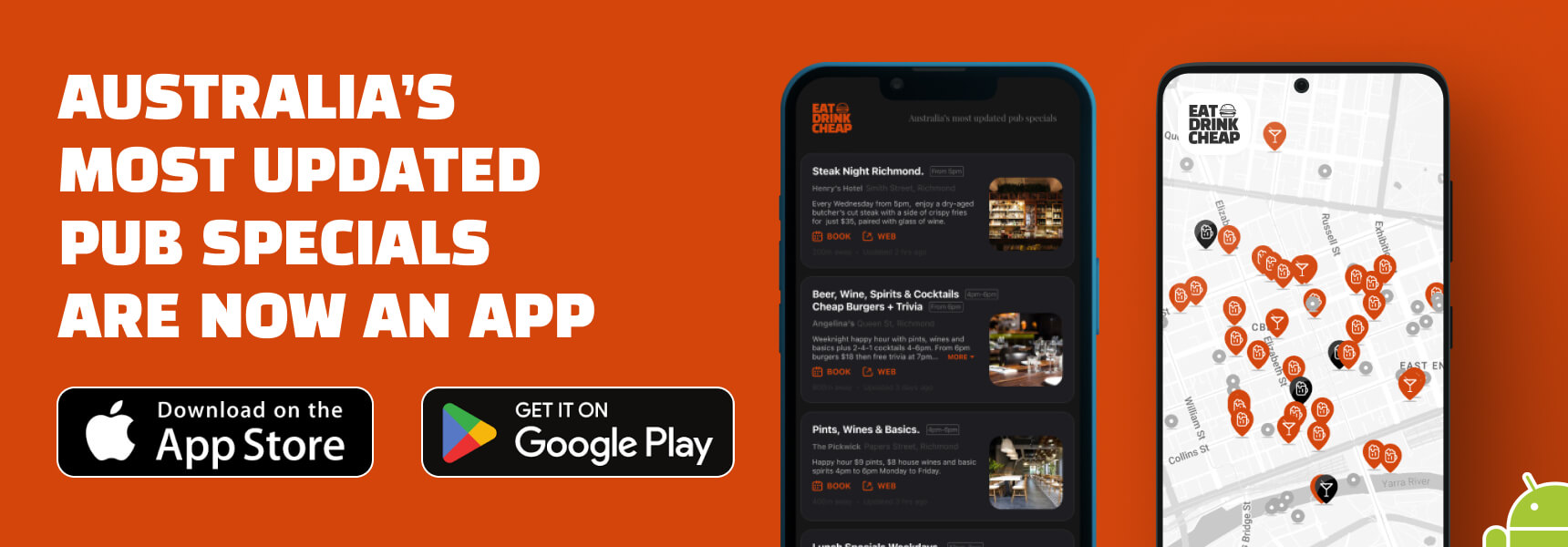 Australia's most updated pub specials is now an iPhone app