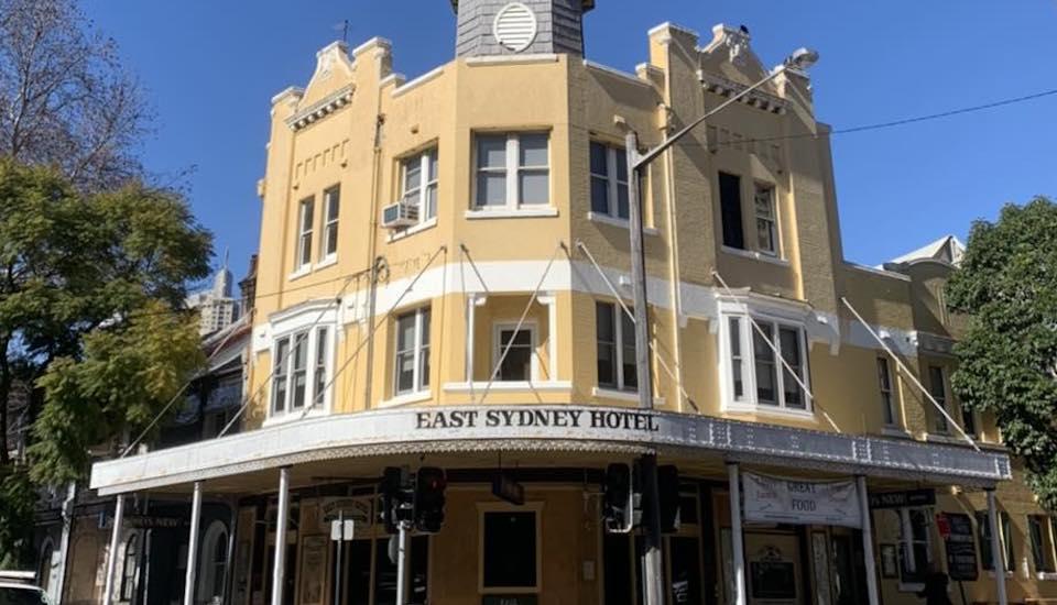 East Sydney Hotel in Woolloomooloo