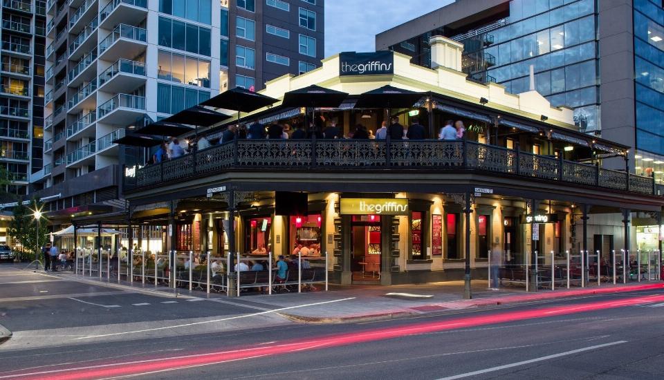 Photo of The Griffins Hotel in Adelaide CBD